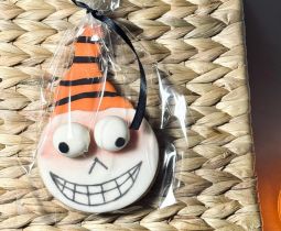 Galleta Fondant Creepy Smilie