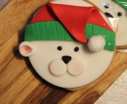 Galleta Fontdant Oso Polar