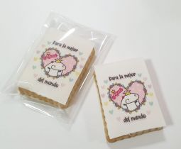 Galleta Oblea Para la Mejor Mamá del Mundo