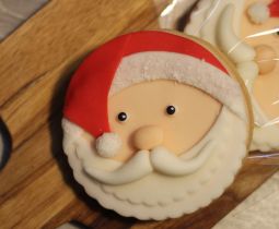 Galleta Fontdant Santa Claus
