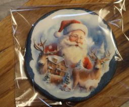 Galleta Oblea Papa Noel 