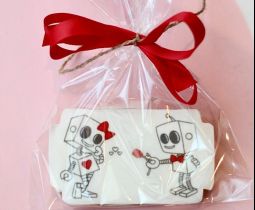 Galleta Oblea  Robot Love  