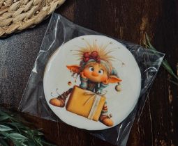 Galleta Personalizada Hippie Elfa