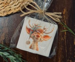 Galleta Personalizada Smiliey Rudolf 