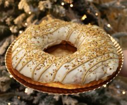 Rosca Rellena de Crema de Pistacho