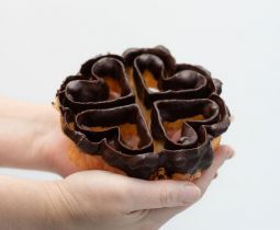 Flor de Chocolate Negro